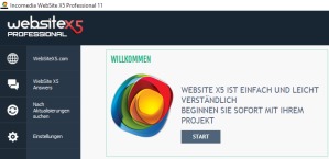 Mit WebSite X5 professionelle Webseiten selber erstellen