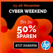 HP Black Friday & Cyber Weekend mit bs zu 50% Rabatt