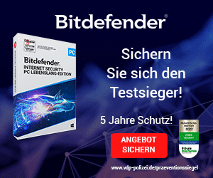 Bitdefender Internet-Security Lebenslang