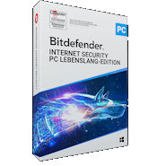 Bitdefender Internet Security PC Lebenslang Edition 2020