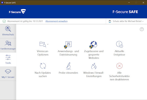 F-Secure SAFE Test - Tools